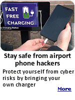 The TSA recently released a statement  warning travelers that plugging their phones into airport USB ports could open them up to cybersecurity risks. It warned that hackers could potentially install malware via USB ports and steal information from anyone who then plugs their phone in. You can completely avoid this risk by bringing your own portable battery pack. 